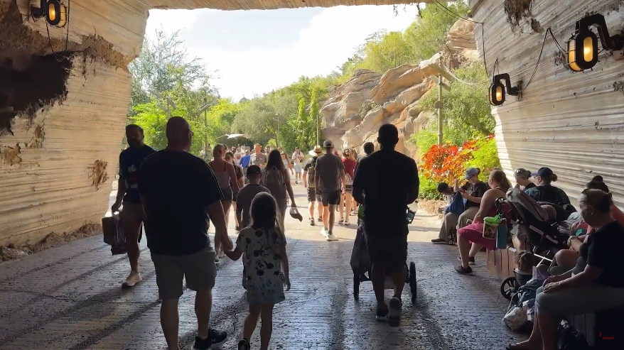 Depois to túnel "mágico"