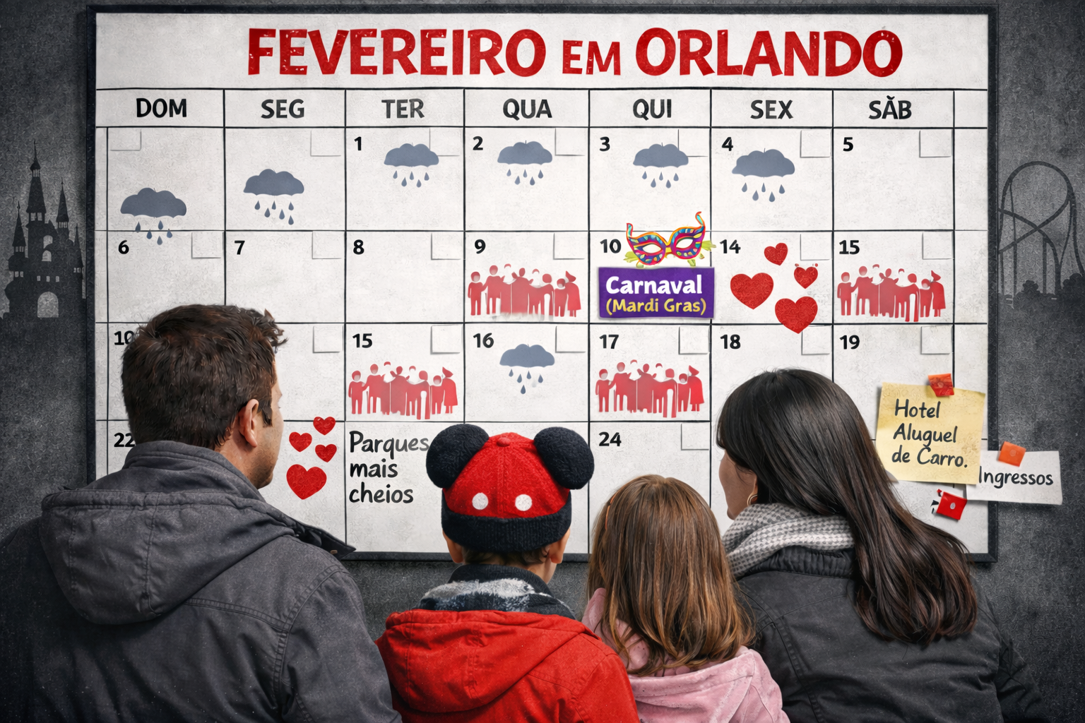 Fevereiro em orlando