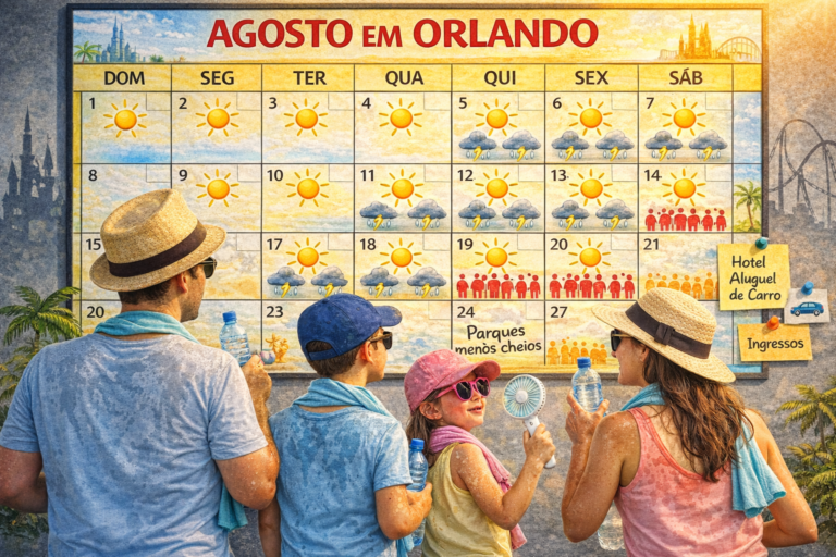 Agosto em Orlando