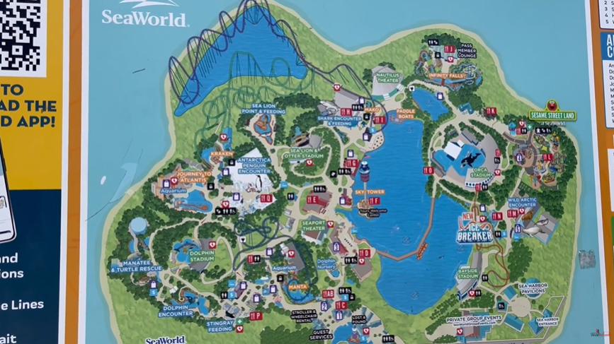 seaworld map