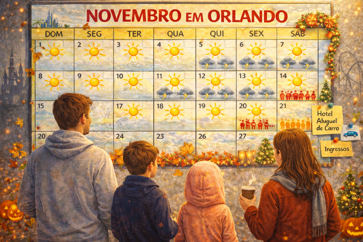 Novembro em Orlando