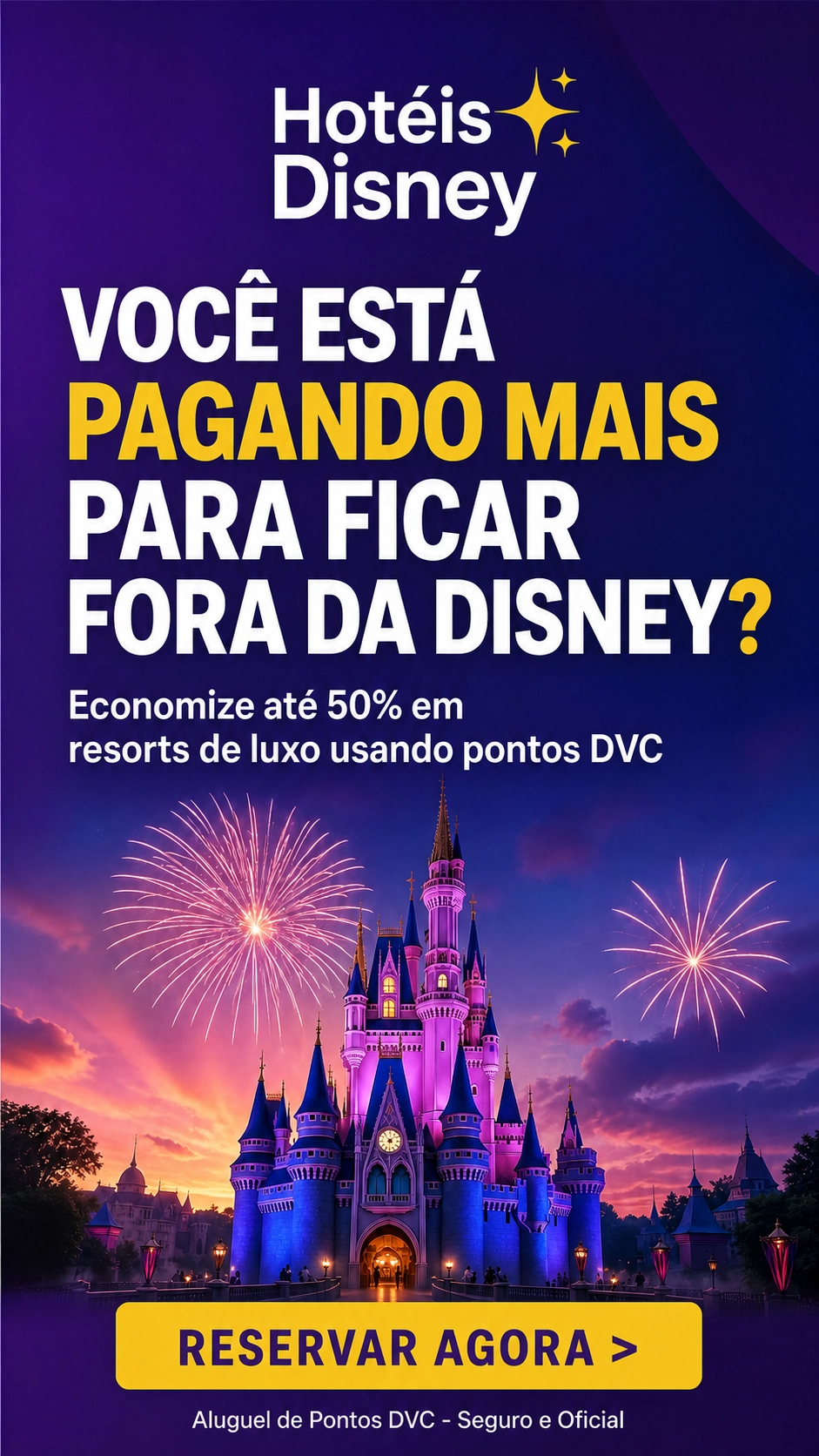 Hoteis Disney Ad