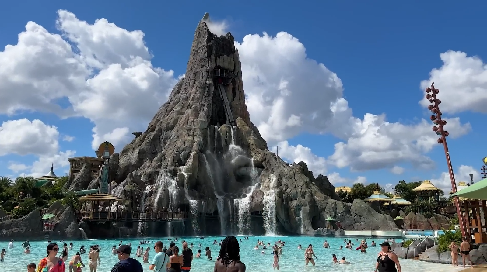 O famoso Volcano Bay