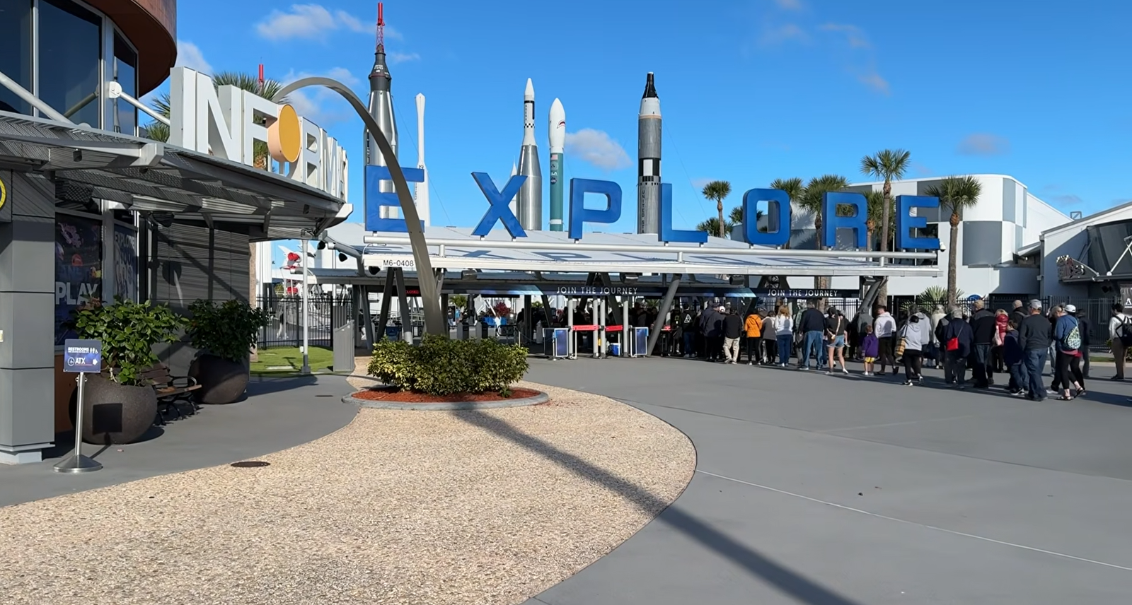 Entrada da Nasa