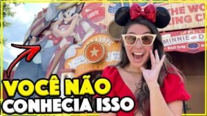 Gabi de orelhinhas da Minnie na Storybook Circus, na Fantasyland do Magic Kingdom