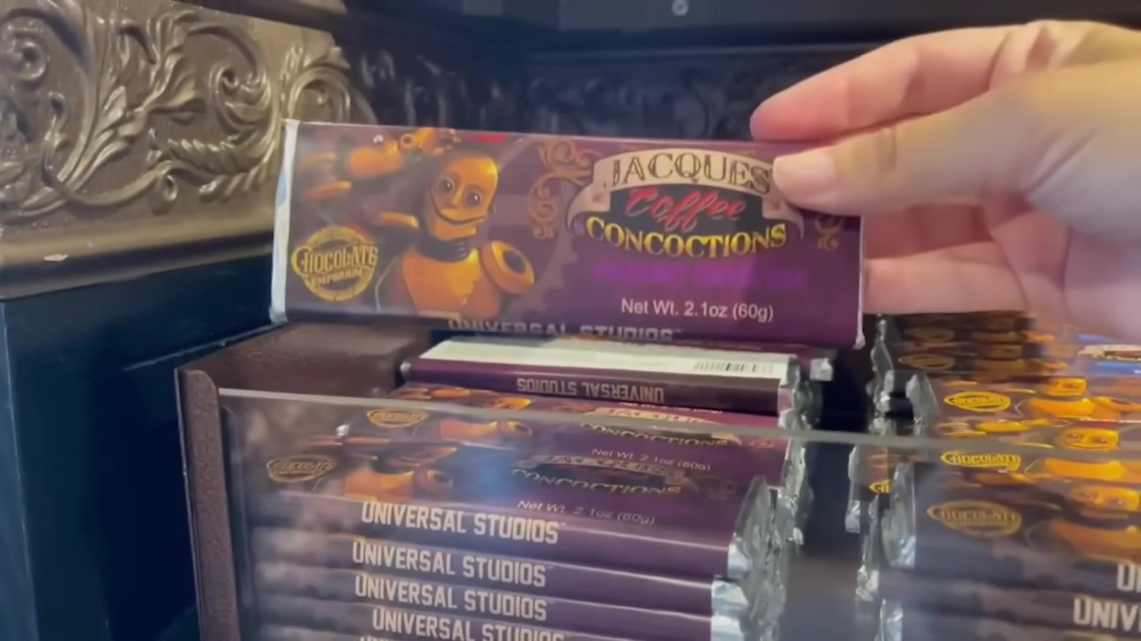 Barras de chocolate Jacques' Toffee Concoctions na loja da Toothsome