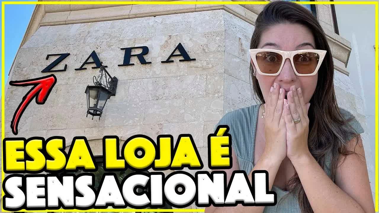 Fachada da Zara do Disney Springs, uma das lojas do Disney Springs que mais surpreende brasileiro