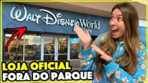 Fachada da Walt Disney World Store, loja oficial da Disney na International Drive