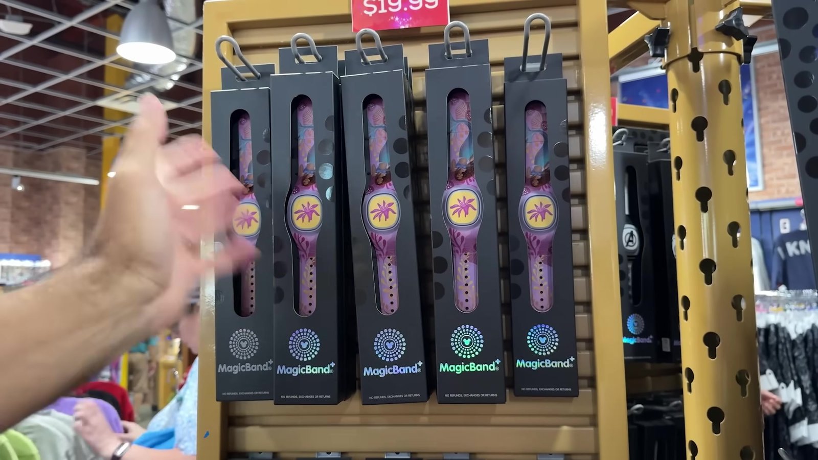MagicBand Plus da Rapunzel por US$ 19,99 no outlet da Disney